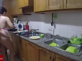 আহার আপনার পাছা এবং পাছা মধ্যে ঐ kitchen.raf013