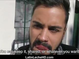 Amateur Straight Latino Paid To Fuck Gay youngster