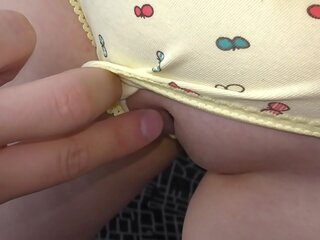 REALLY&excl; my friend's adolescent ask me to look at the pussy &period; First time takes a penis in hand and mouth &lpar; first part &rpar;