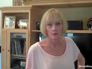 Ernstig seks video- tijd met oma