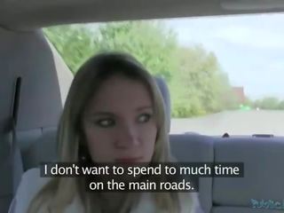 Excellent Angelina gets fucked by the driver