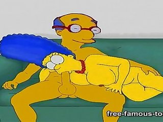 Simpsons hentai orgieën