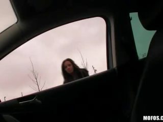 Hitchhiker teen Gina Devine public x rated film