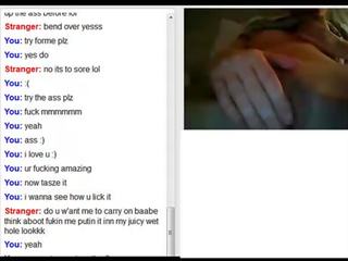 Different vids from omegle with shots of differen