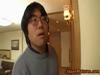 Hard up Japanese mature Babes Sucking Part4