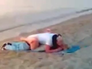 Porno sur la bulgare plage