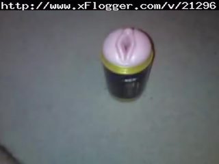 Fleshlight hokizás - gret elélvezés lövés!