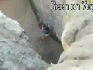 Terrific Teen Couple Caught Fucking On The Beach By A Peeper