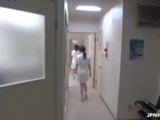 Japońskie pielęgniarka dostaje niegrzeczne z za libidinous part6