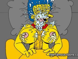 Simpsons cochon agrafe parodie